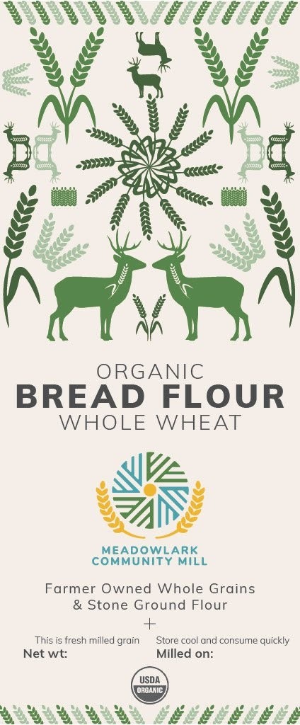 Bread Flour, Whole Wheat, 5 lbs.
