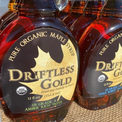 Driftless Gold Grade A Maple Syrup, 16 oz.