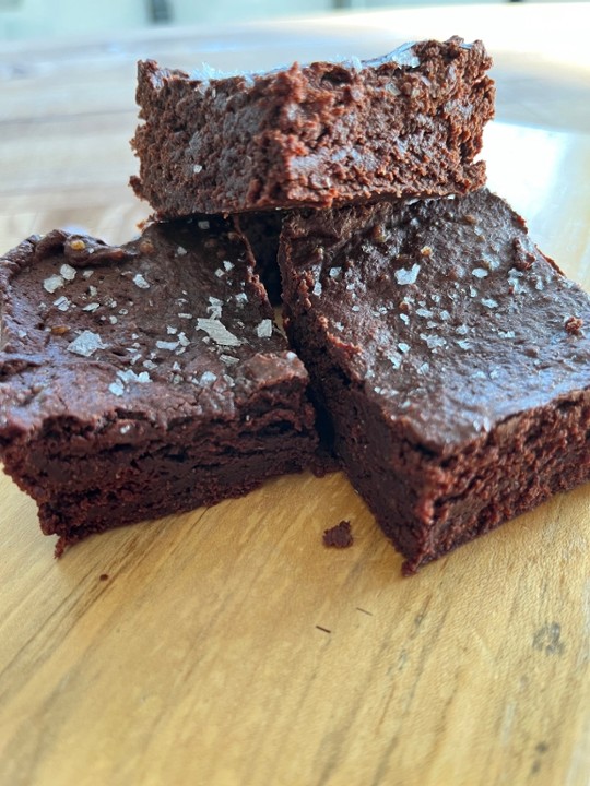 Dark Chocolate Rye Brownie