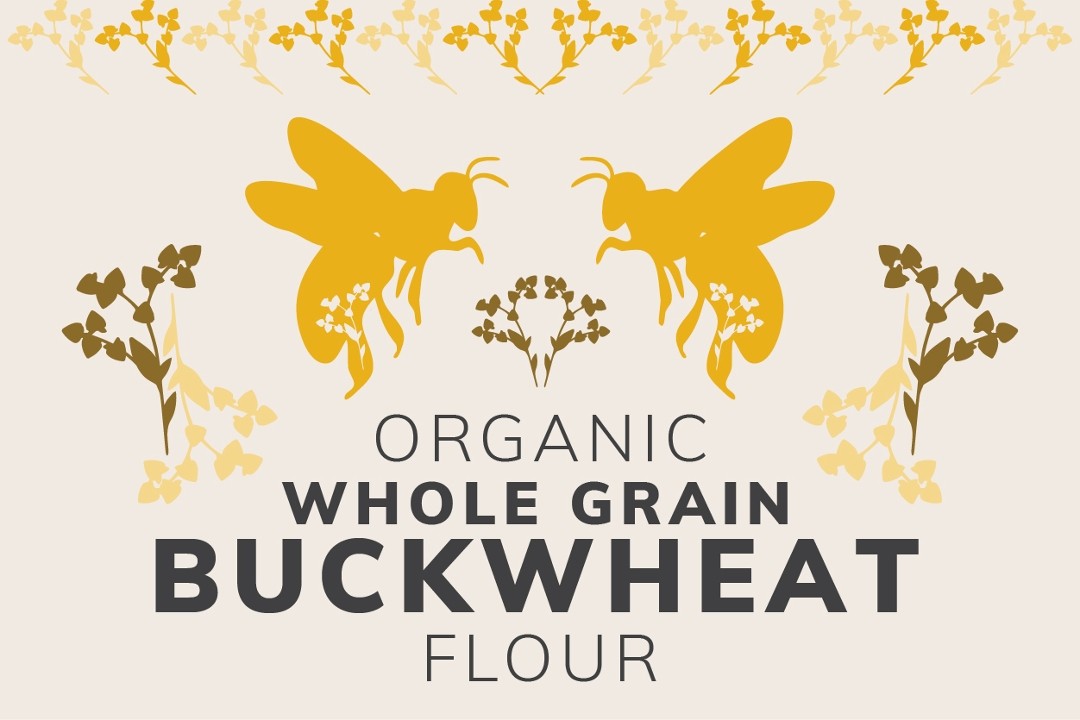 Whole Buckwheat Flour, 2 lbs.