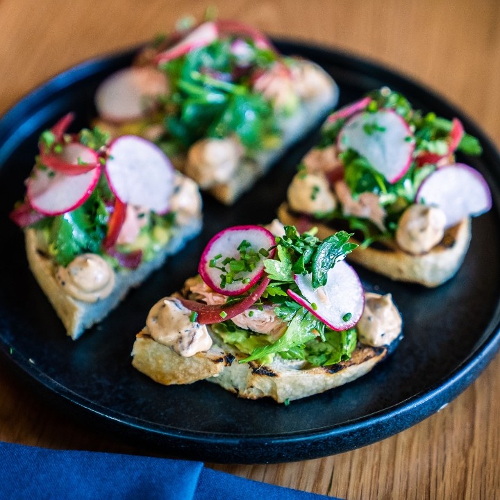 Smoked Salmon Tartine