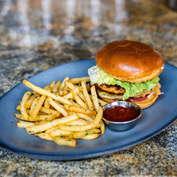 Jalapeno Salmon Burger