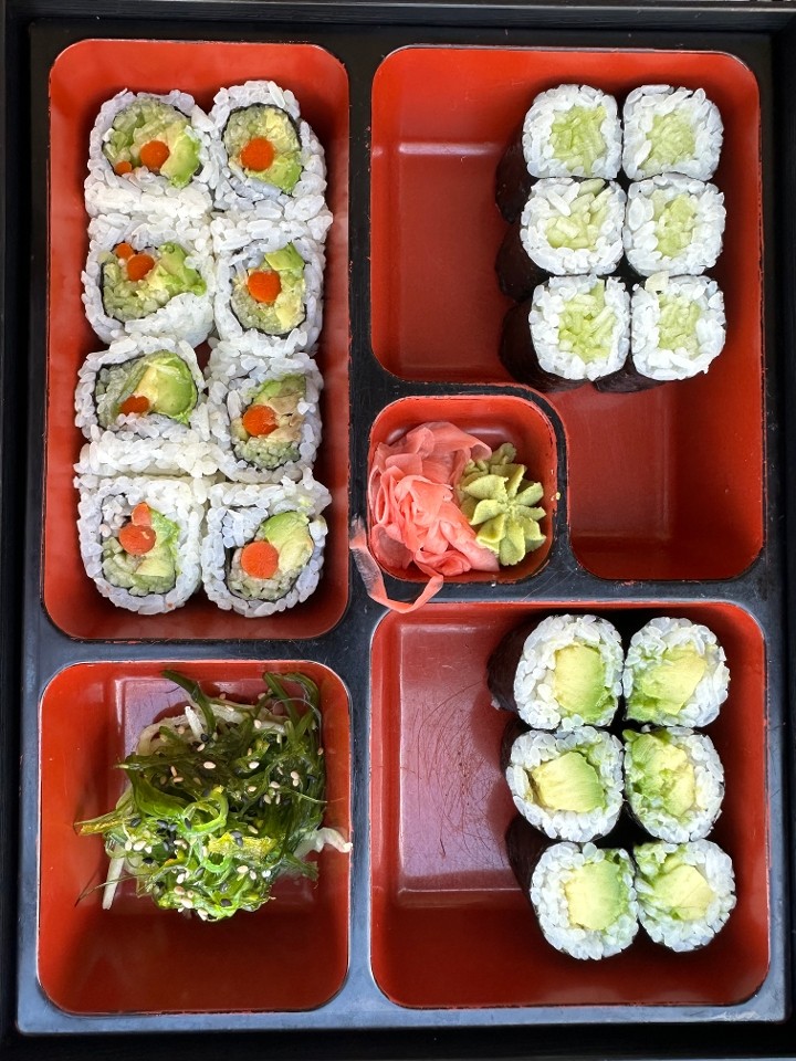 Sushi Bento - Vegetable & Maki