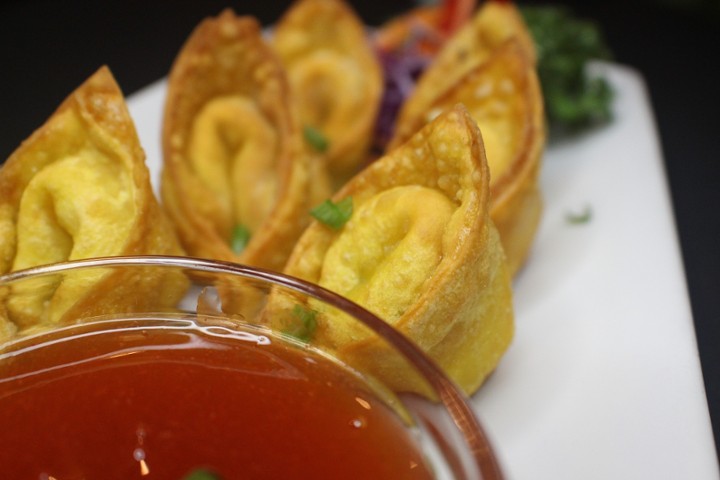 Tasu Asian Bistro Cary - Crab Rangoons