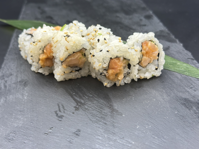 Spicy Salmon Roll.