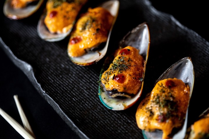 Baked Mussels