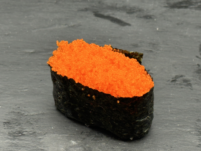Masago (Smelt Caviar) Gunkan Sushi