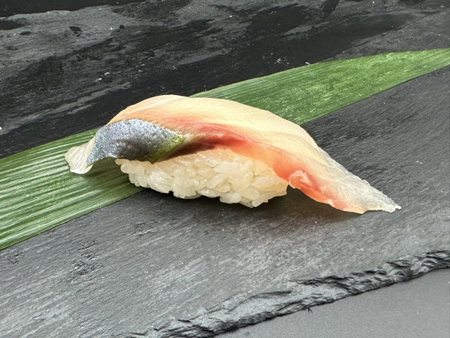 Shima Aji (Striped Saurel) Nigiri