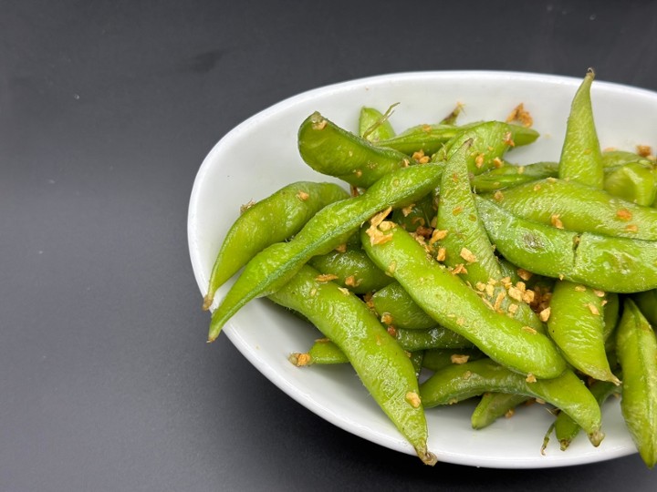 Garlic Edamame.