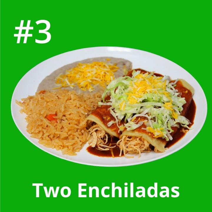 Combo #3 Enchiladas