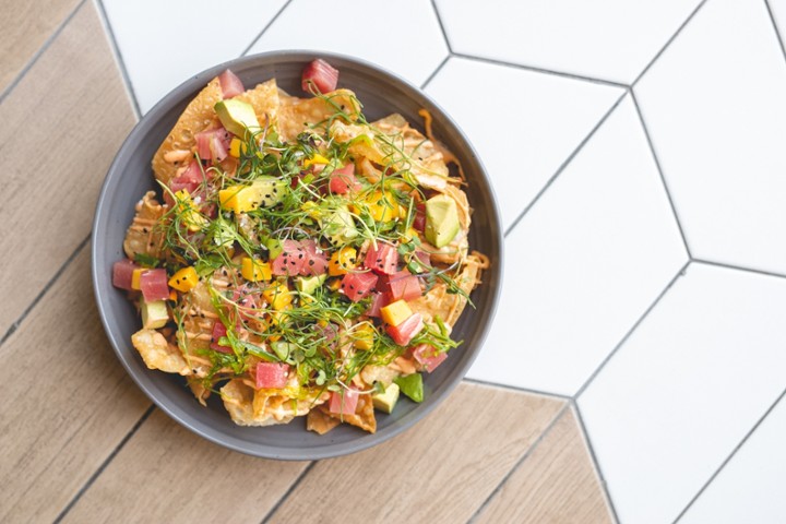 Ahi Poke Nachos