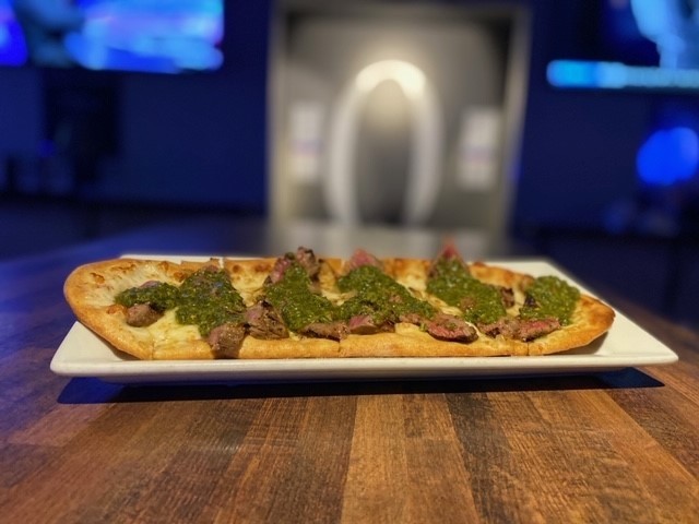 Chimichurri Steak Flatbread