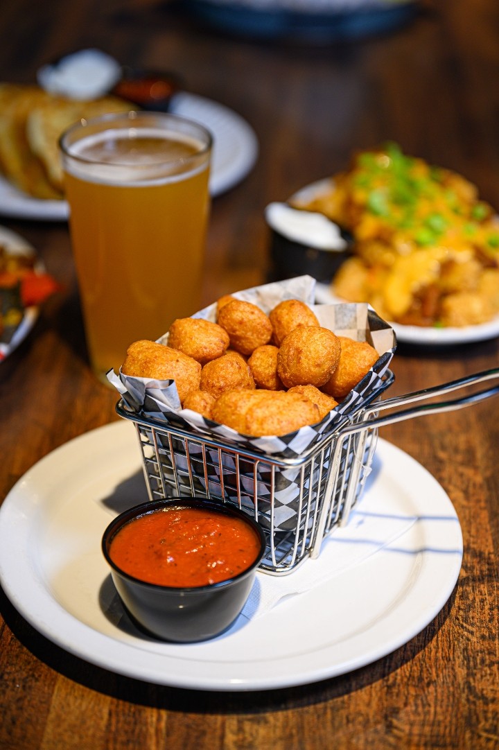 Beer Battered Cheese Bites
