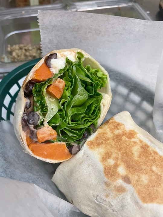 Sweet Potato & Black Bean Wrap