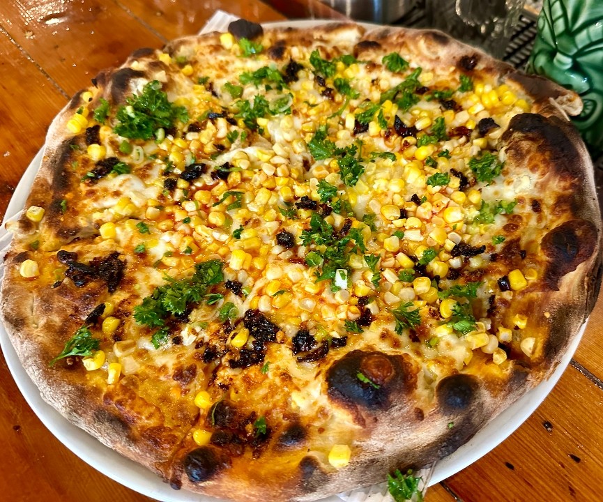 Corn & Ricotta Pizza (12 inch)