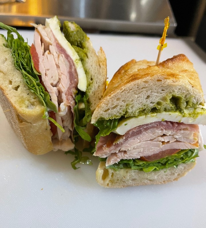 Turkey&Prosciutto Pesto Sando