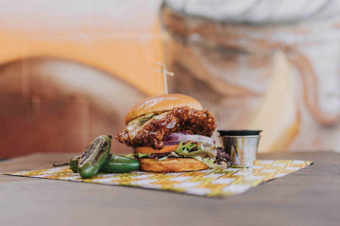 Honey Garlic Chicken Sandwich