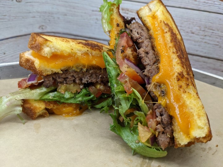 Epic Grilled Cheese Burger