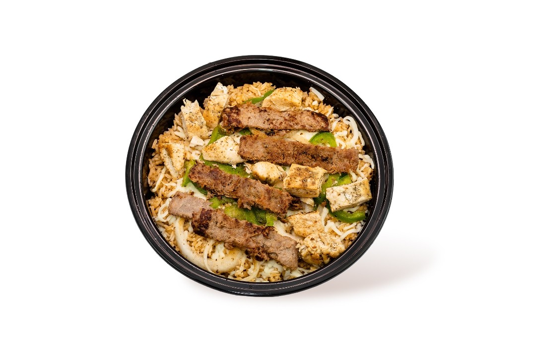 Steak & Chicken Cajun Rice Bowl