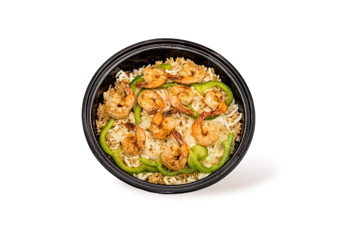 Shrimp Cajun Rice Bowl