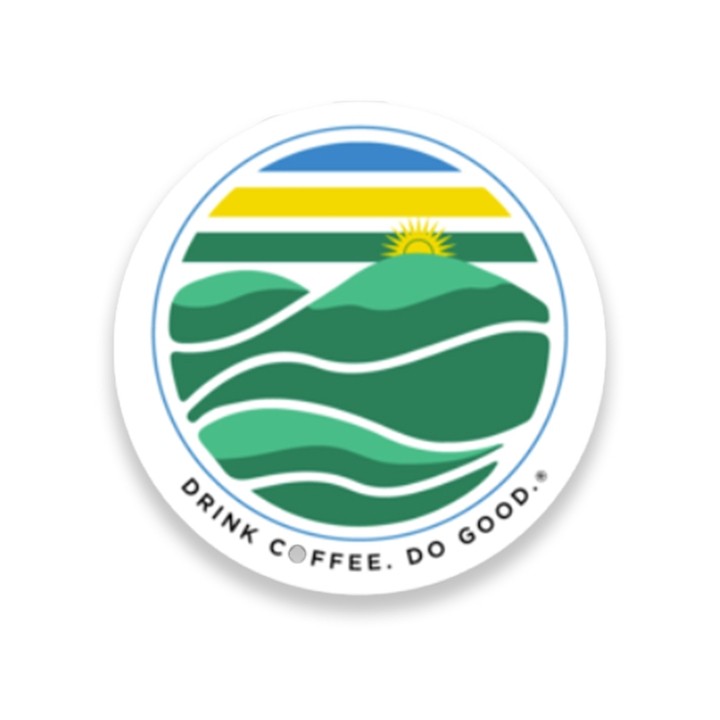 Thousand Hills of Rwanda Sticker