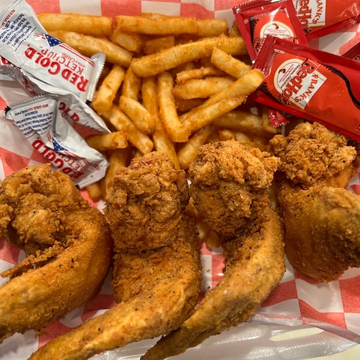 EAST YORK Whole Chicken Wings w/ Fries