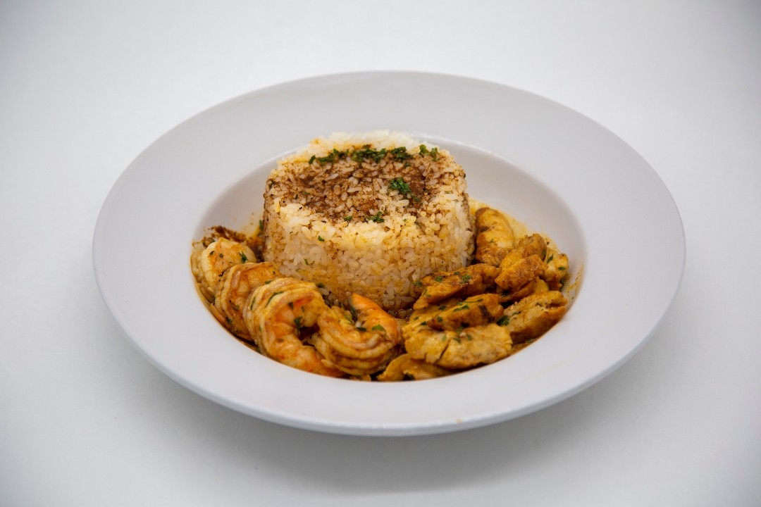 Chicken & Shrimp Pourover Rice