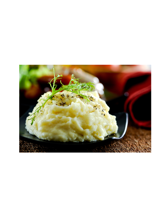 Whipped mashed potatoes (serves 4)