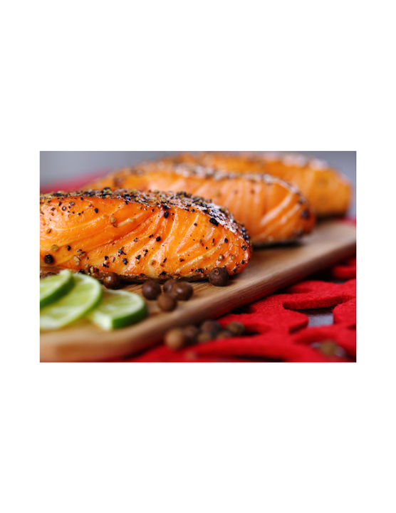 Grilled Salmon Meal Prep (serves 4)