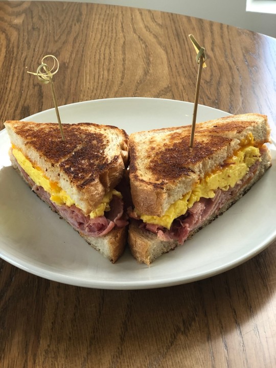 Ham, Egg & Cheese Breakfast Sandwich