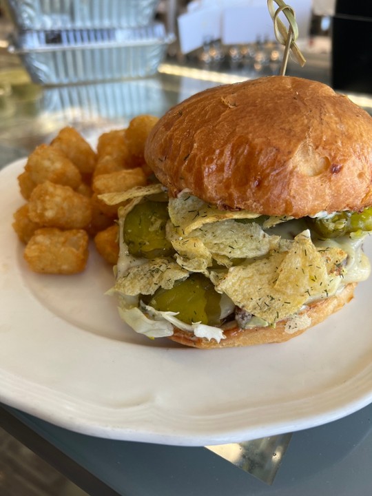 Dill Pickle Burger