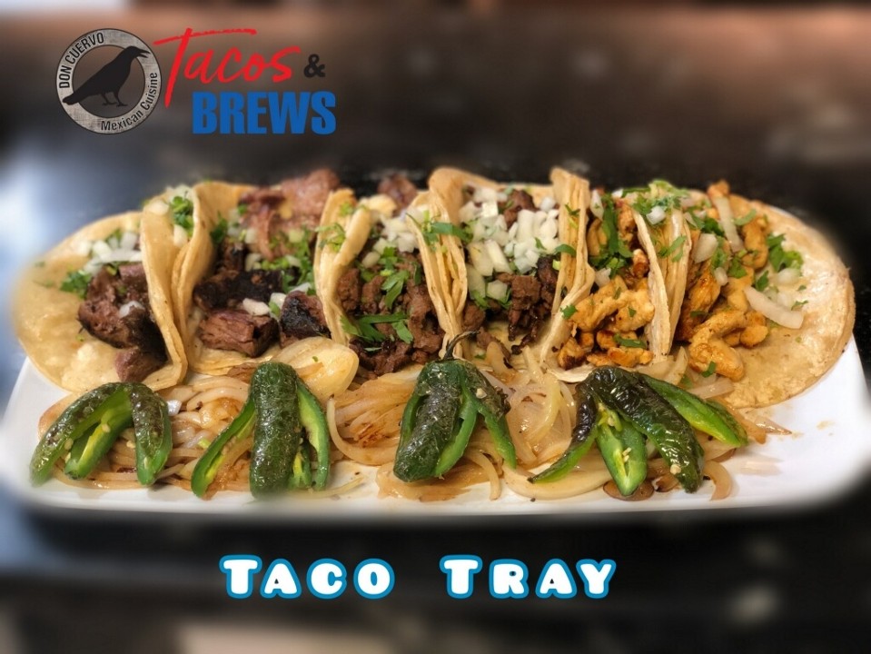 TACO TRAY (6 tacos)