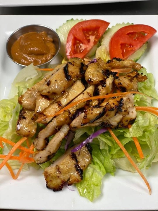 Grilled Chicken Salad Thai Style