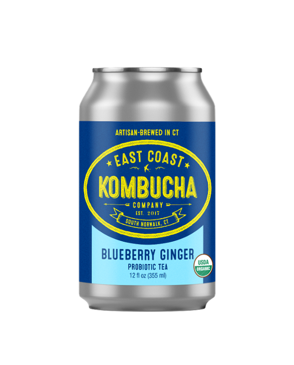 East Coast Kombucha Blueberry Ginger*