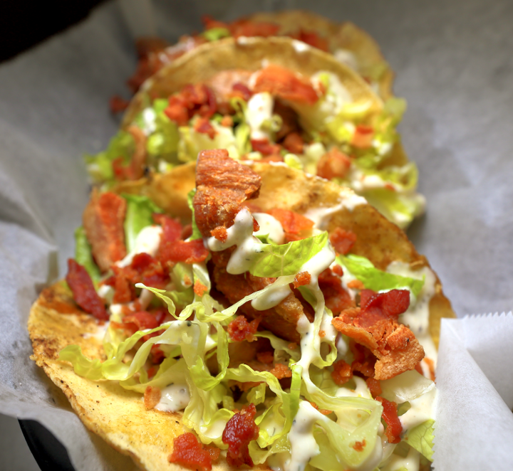 Chicken, Bacon, Ranch Taco Basket