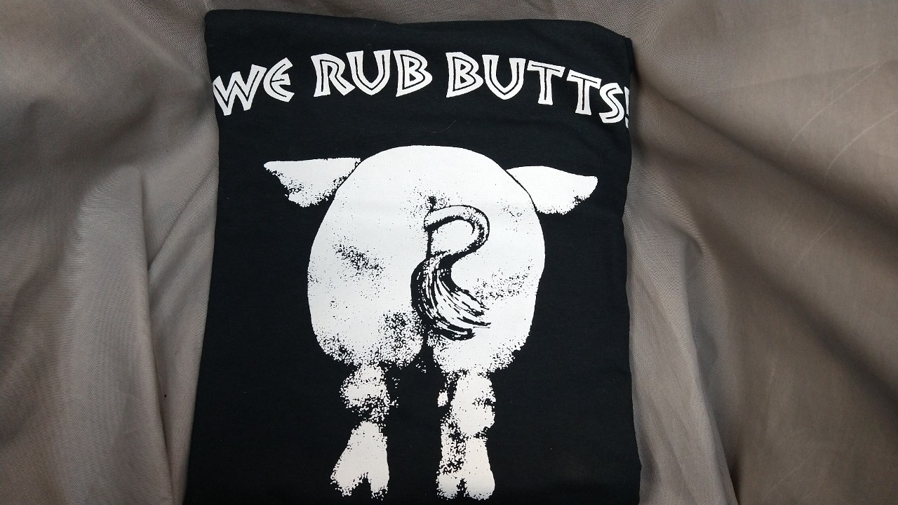 We Rub Butts L