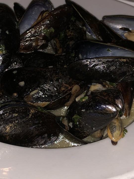 Steamed Mussels