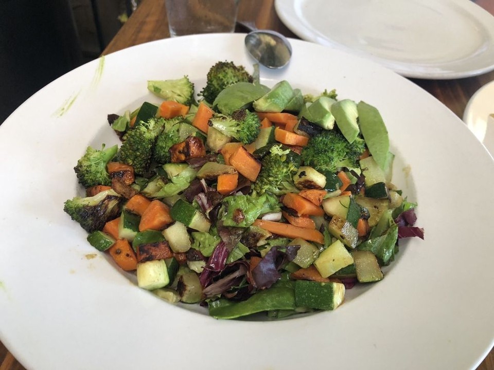 Grilled Vegetable Chopped Salad