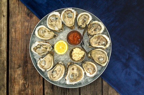 Oysters on Half Shell