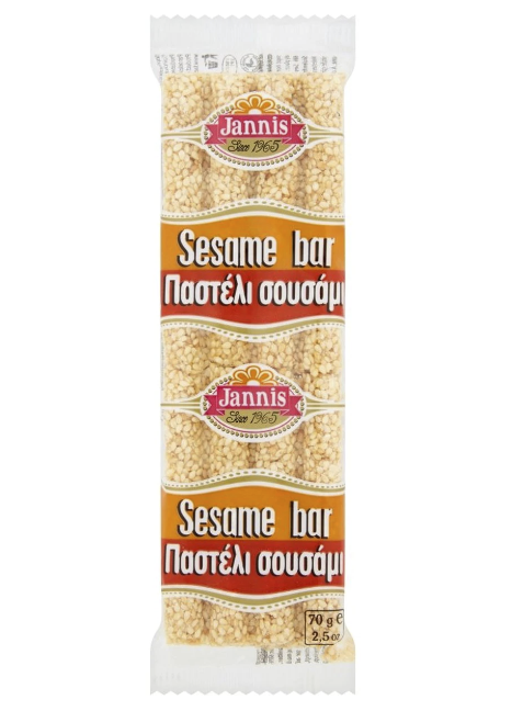 Pasteli Sesame Honey Bar