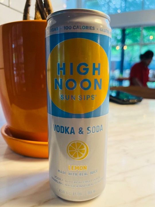Vodka Lemon Soda Can