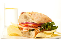 Turkey Pesto Sandwich Meal