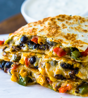 Vegetable Quesadilla