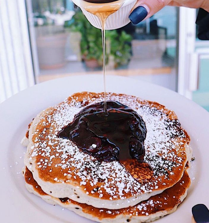 Blueberry Lemon & Ricotta Pancakes