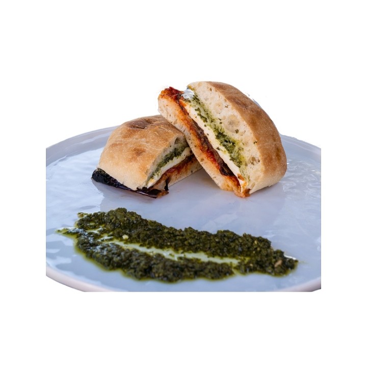 Italian eggplant sandwich