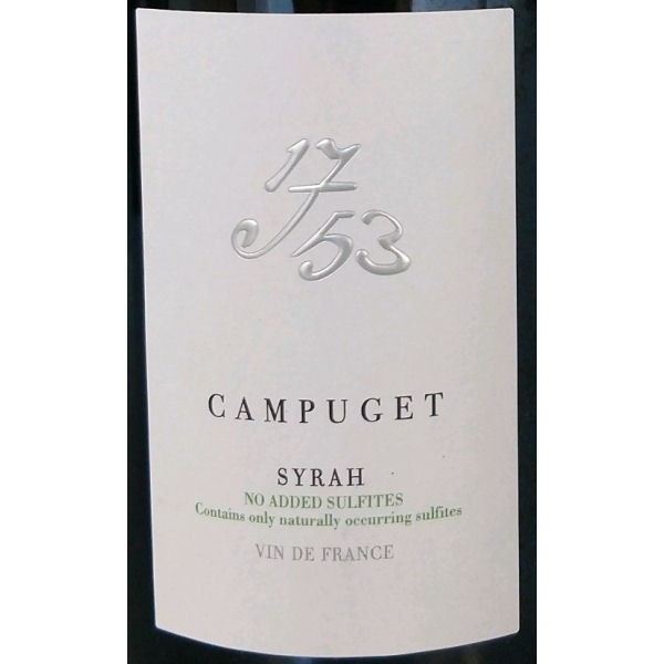 Chateau de Campuget 1753 Syrah 2021