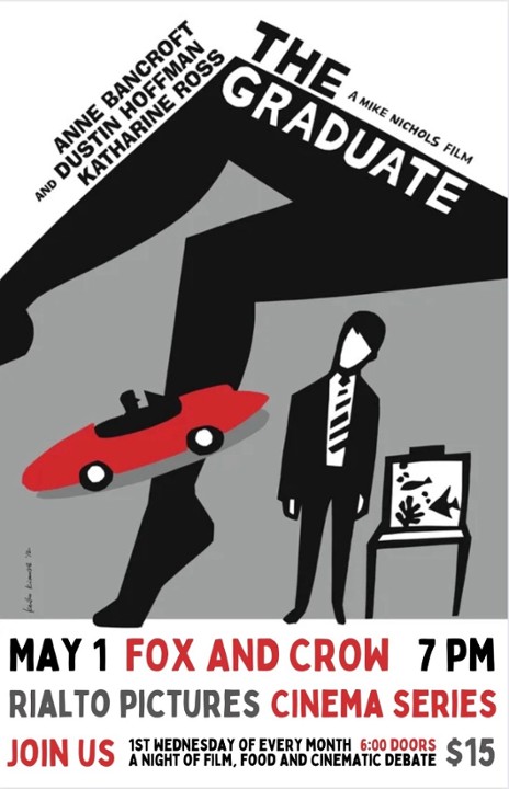 FxC Cinema Series - The Graduate - May 1st - 7pm