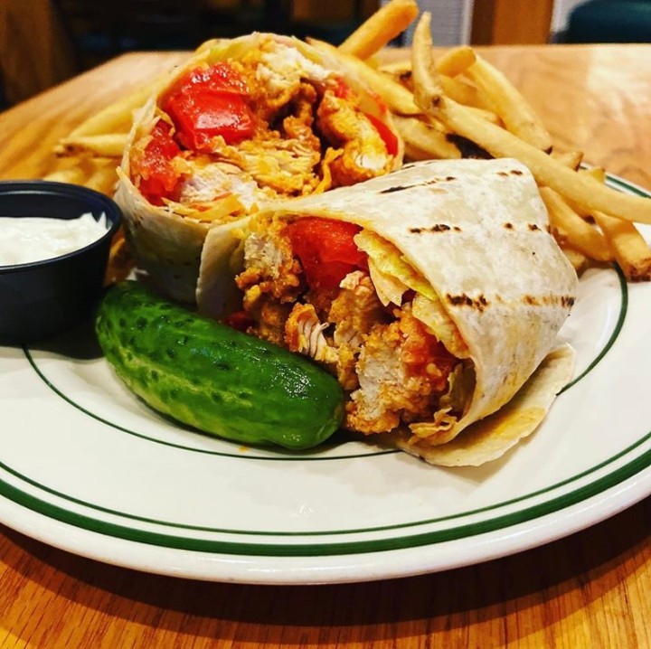 Wrap Buffalo Chicken