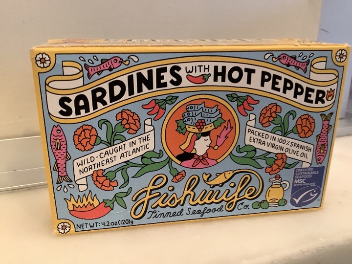 Fishwife Sardines w/ Hot Pepper