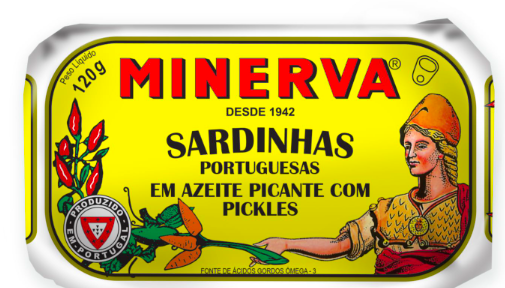 Minerva Sardines in Oil w/ Pickles